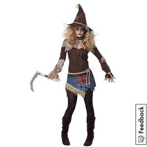 Creepy Scarecrow Women’s Costume- NWT
